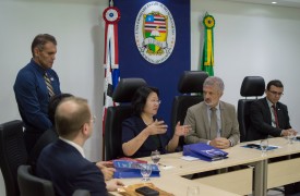 Cônsul geral da China visita a UEMA e demonstra interesse em parcerias