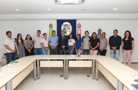 Vice-reitor da UEMA recebe alunos que participaram do Programa “Cidadão do Mundo”