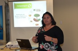 Professora da UEMA ministra minicurso sobre compostagem na PGJ