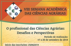 Uema realiza a VIII Semana Acadêmica das Ciências Agrárias