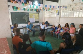 Alunos do curso de História da UEMA levam oficinas sobre educação quilombola à comunidade de Alcântara