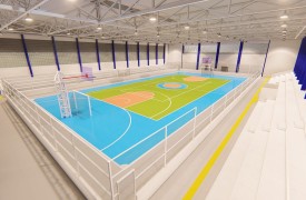 Uema avança na construção do Ginásio Poliesportivo