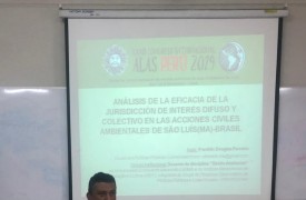 Professor da UEMA debate direito ambiental em Congresso Latino-americano realizado no Peru