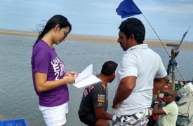 Aluna da UEMA realiza pesquisa sobre saúde e segurança de pescadores artesanais