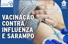 Serviço Social e Médico: Campanha do Dia D de vacinação contra influenza e Sarampo