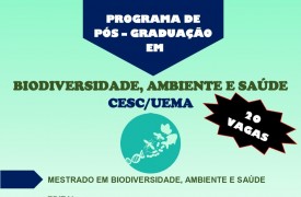 Abertas inscrições para o Programa de Pós-Graduação em Biodiversidade, Ambiente e Saúde no Campus Caxias