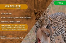 O Programa de Pós-graduação em Ciência Animal está realizando o curso “Ecology, Conservation and Management of Wild Carnivores”