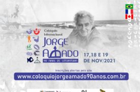 Inscrições abertas para Colóquio Internacional Jorge Amado 90 anos de Literatura