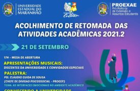 UEMA realiza Acolhimento acadêmico 2021.2 na próxima semana