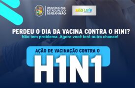 UEMA e SEMUS promovem Campanha de Vacinação contra H1N1 para comunidade acadêmica