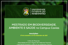 UEMA abre inscrições para Mestrado em Biodiversidade, Ambiente e Saúde no Campus Caxias