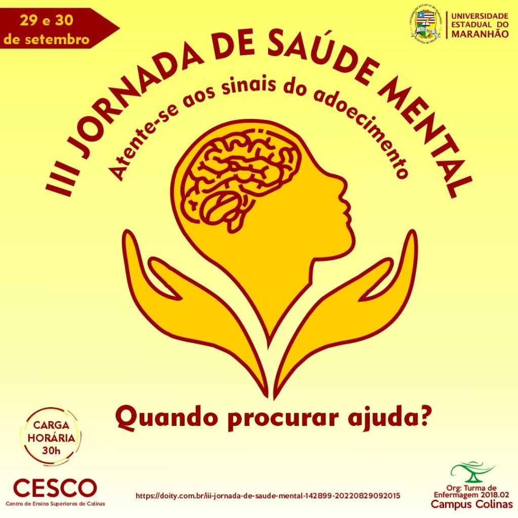 Uema Campus Colinas Realizará Iii Jornada De Saúde Mental