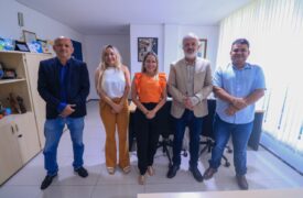 Reitor da UEMA e Prefeita de Santa Luzia discutem ampliação da rede de cursos no município