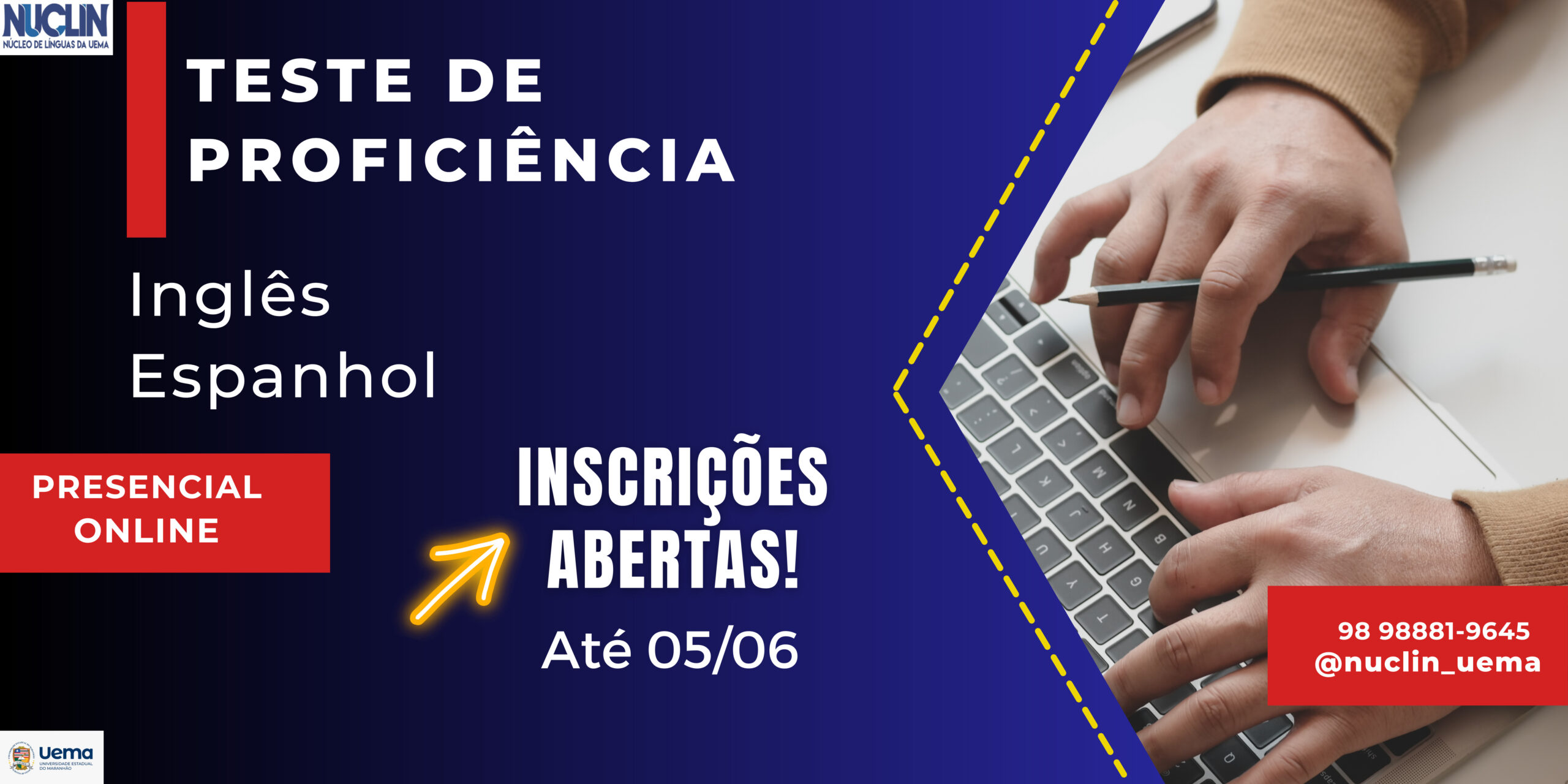 IFTM Patrocínio está com inscrições abertas para o Exame de Proficiência em  Língua Estrangeira - Módulo FM