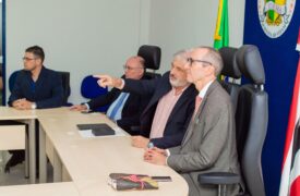Embaixador da Áustria visita a Uema e participa de reunião para firmar parcerias