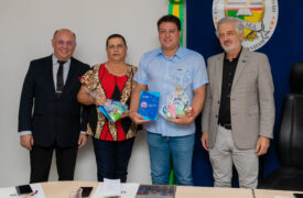 Uema recebe visita do Vice-governador e secretário de educação, Felipe Camarão