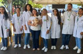 Acadêmicos de Enfermagem do Campus Caxias participam de ação social em parceria com o Rotary Club Leste