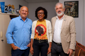 Uema discute parcerias com Centro Estadual de Referência da Mulher Negra ‘Ana Silvia Cantanhede’