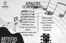 Curso de Música realizará Festival Beneficente “Artistas pelo RS”