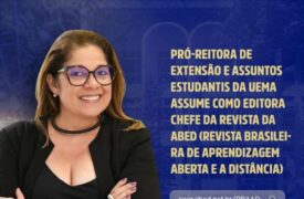 Pró-Reitora Ilka Serra é indicada como Editora-Chefe da RBAAD