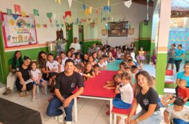 Alunos de Enfermagem do Campus Grajaú realizam ação preventiva contra doenças parasitárias na comunidade