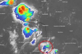 Nugeo explica sobre tempestade com granizo e ventos fortes em Estreito (MA)