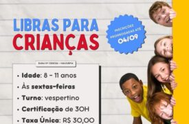 Inscrições para Curso Básico de Libras para Crianças são prorrogadas