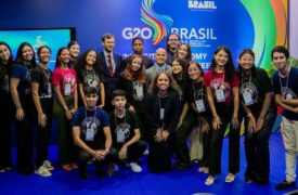 Alunos de Relações Internacionais assistem reunião do G20