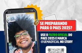 Uema lança filtro oficial do Paes 2025 no Instagram