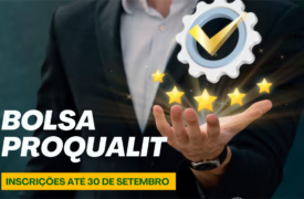 Bolsa PROQUALIT: inscrições abertas