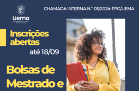 Inscrições abertas: Bolsas de Mestrado e Doutorado