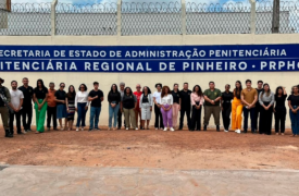 Alunos de Direito da Uema realizam visita à Penitenciária Regional de Pinheiro