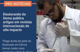 Doutorando da Uema publica artigos em revistas internacionais de alto impacto