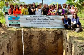 Professora do Curso de Agronomia participa da XV Reunião Brasileira de Classificação e Correlação de Solos