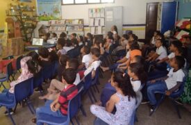 Cine Boboromina promove Mostra Mercosul Audiovisual de Curtas Infantis em escolas públicas de São Luís