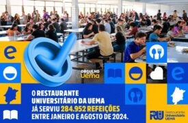 Restaurante Universitário da Uema já serviu mais de 280 mil refeições gratuitas em 2024