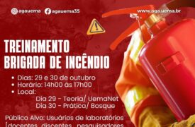 Uema promove treinamento de Brigada de Incêndio para usuários de laboratórios