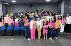 Uema Campus Santa Inês promove mesa-redonda sobre prevenção ao câncer de mama no Outubro Rosa