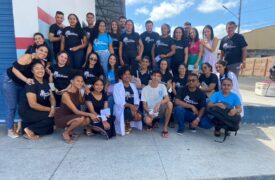 Alunos de Ciências Biológicas do Programa Ensinar/Uema realizam ação de conscientização no Mercado Municipal de Santa Luzia do Paruá