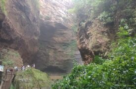 Acadêmicos de Geografia da Uema realizam aula de campo no Poço Azul