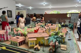 Estudantes de Design de Interiores do ProfiTec participam de aula prática no Complexo Turístico da Balaiada