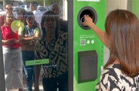 Uema inaugura a 8ª máquina de reciclagem inteligente do Maranhão