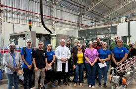 Estudantes de Gestão da Qualidade do ProfiTec realizam visita técnica à fábrica Água San Sebastian