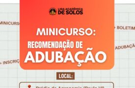 Liga Acadêmica de Solos da Uema promove minicurso sobre adubação